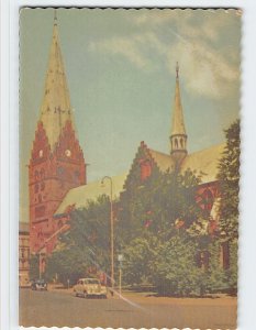 Postcard St. Peter's Church, Malmö, Sweden
