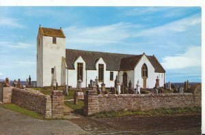 Scotland Postcard - Old Canisbay Kirk - John O'Groats - Caithness - Ref 6213A