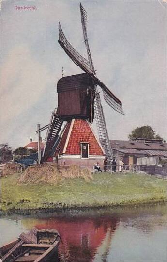 Netherlands Dordrecht Windmill