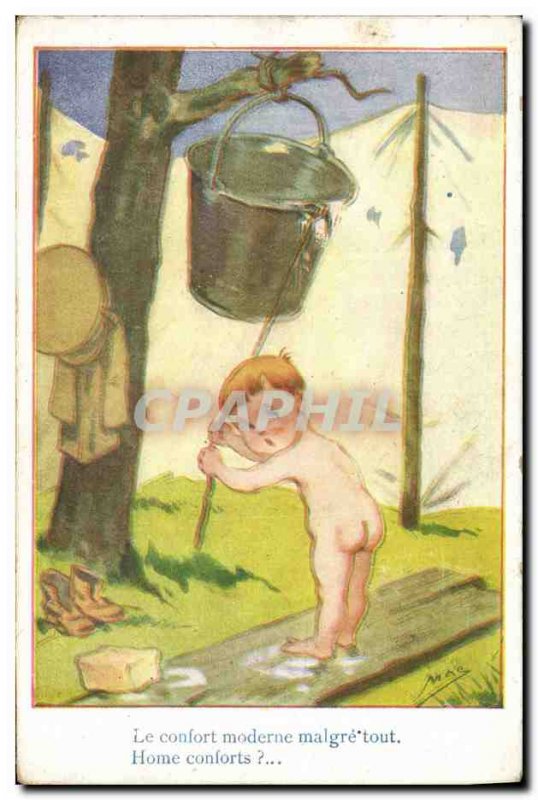 Old Postcard Fantasy Illustrator Child Mac Modern comfort