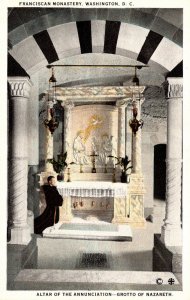 Washington D C The Franciscan Monastery Altar Of The Annunciation Grotto Of N...