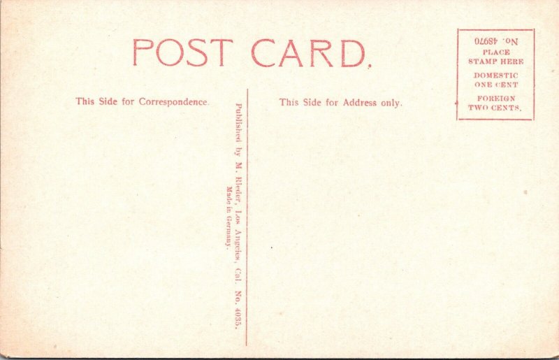 Postcard The Beach & Pier Long Beach CA JL4