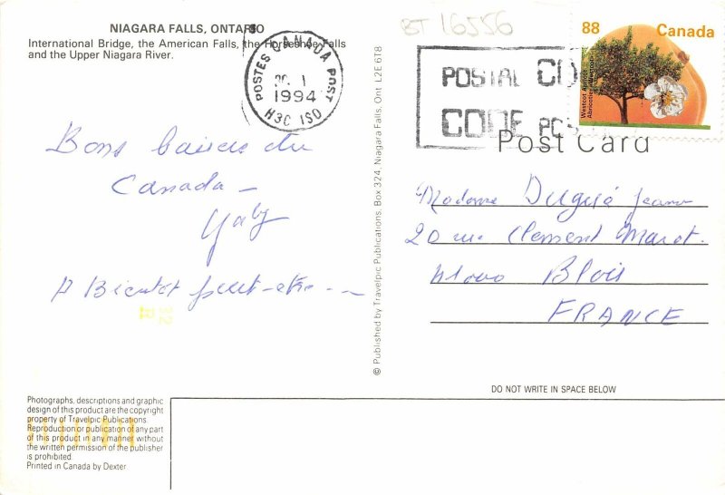 BT16556 Niagara falls international bridge  canada