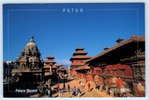 PATAN, NEPAL ~ Street Scene PALACE SQUARE  4x6 Postcard