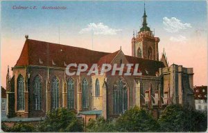 Old Postcard Colmar Martinskirche