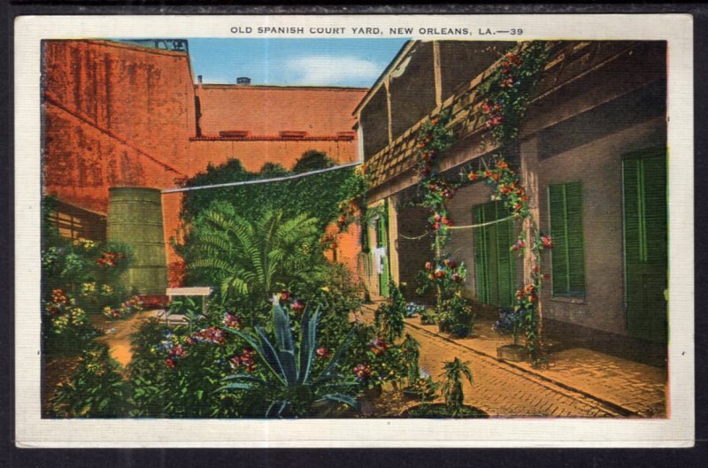 Old Spanish Courtyard,New Orleans,LA