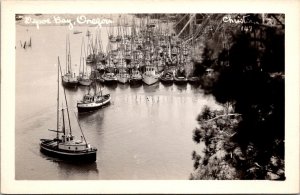 RPPC View Overlooking Depoe Bay OR Vintage Postcard V71