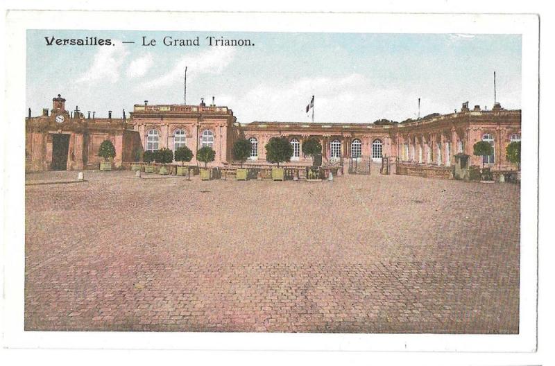 France Versailles Palace Le Grand Trianon Vintage Postcard