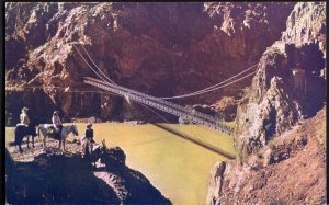 Arizona Kaibab Suspension Bridge Grand Canyon National Park - Chrome