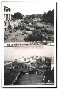 Modern Postcard Greetings from Bournemouth