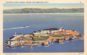 Alcatraz Island San Francisco Bay, California, USA Unused 