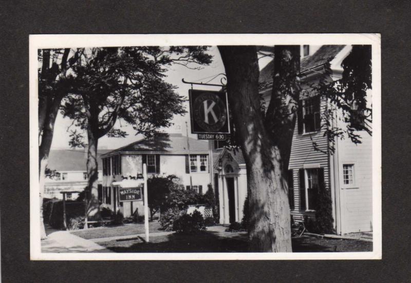 MA Cape Cod Kiwanis Club Wayside Inn Chatham ? Massachusetts Postcard Real Photo