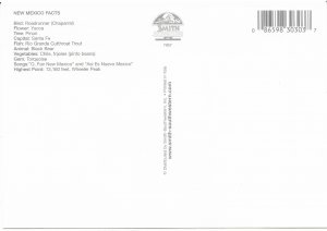 US New Mexico. Mint. Map and facts.  Nice Card.