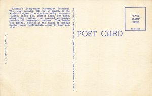 Atlanta Municipal Airport Temporary Passenger Terminal Postcard