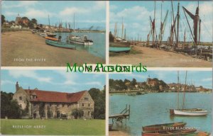 Essex Postcard - Maldon From The River, The Hythe, Beeleigh Abbey RS35729