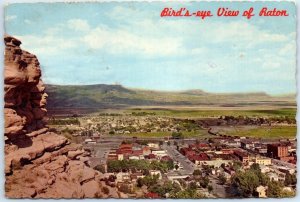 M-111294 Bird's-Eye View of Raton New Mexico USA