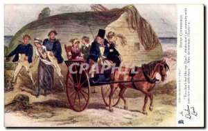 Great Britain Great Britain Old Postcard Charles Dickens DAvid Copperfield