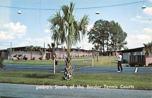 Tennis Courts South of the Border, South Carolina  