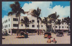 Hotel Sheldon,Hollywood Beach,FL Postcard BIN