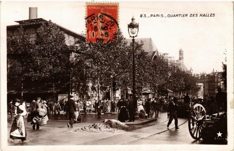 CPA PARIS (1e) Quartier des Halles (537286)