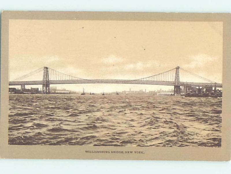 Pre-1907 BRIDGE SCENE New York City NY H9168