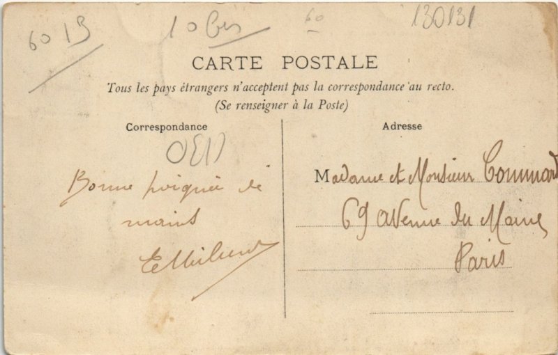 CPA CRÉPY-en-VALOIS Le Chateau de Géresme (130131)