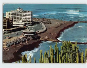 Postcard Martianez Beach and Grand Hotel Tenerife, Puerto de la Cruz, Spain