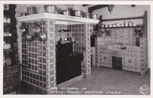 California Death Valley The Kitchen Death Valley Scotty's Castle Real Photo