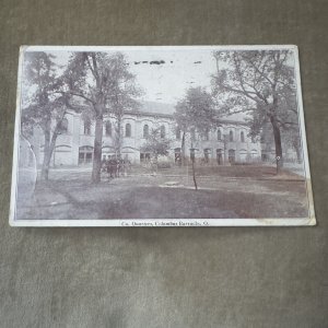 Columbus Barracks Columbus Ohio OH Postcard Army Military 1917 Antique