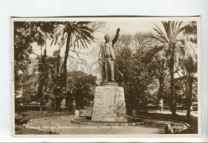 443323 South Africa Cape Town Botanical garden Rhodes statue Vintage photo