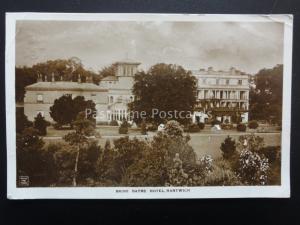 Cheshire NANTWICH Brine Baths Hotel c1915 Demolished 1959 RP PC by Johnson & Son