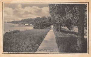 Lake Shore Sidewalk Storm Lake, Iowa  