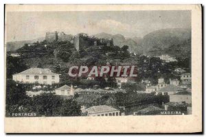 Postcard Old Fortress Madeira