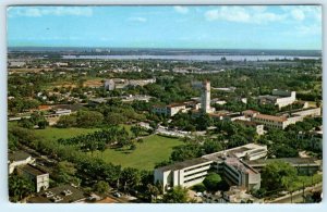 RIO PIEDRAS, Puerto Rico ~ Aerial View UNIVERSITY OF PUERTO RICO 1965  Postcard