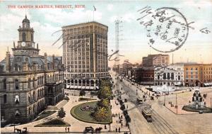 DETROIT MICHIGAN CAMPUS MARTIUS~W G MacFARLANE #I 159 PUBLISHED POSTCARD 1906