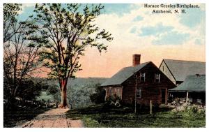 New Hampshire Amherst , Horace Greeley Birthplace