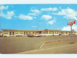 Unused Pre-1980 MOTEL SCENE Moose Jaw Saskatchewan SK B6600@