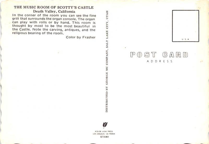 Scotty's Castle - Death Valley, California