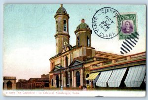 Cienfuegos Cuba Postcard The Cathedral at Cienfuegos c1910 Posted Antique