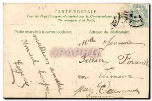 Old Postcard Fantasy Flowers