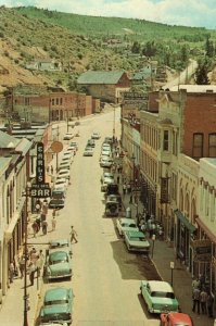 Vintage Main Street Central City Colorado Earl's Toll Gate Bar Postcard P217
