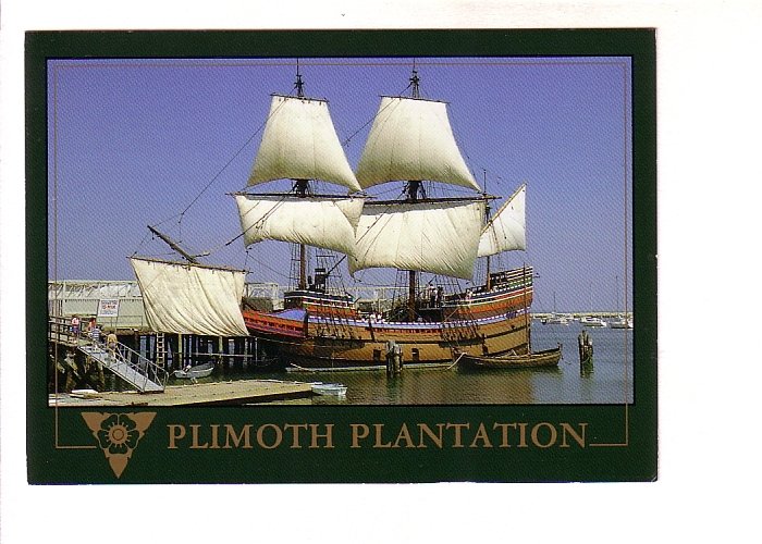 Mayflower Reproduction at Plymouth Plantation, Massachusetts, Fall Ship