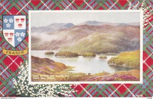 PERTHSHIRE, Scotland, 1900-1910s; Loch Katrine And Ellen's Isle From Ben Venu...