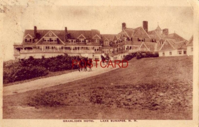 192? GRANLIDEN HOTEL LAKE SUNAPEE, N.H. 