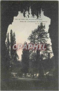 Old Postcard Paris View of the park of Buttes Chaumont taken from inside the ...