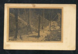 GALENA MISSOURI SPRING IN THE GLEN TO HALLOWELL KANSAS VINTAGE POSTCARD