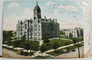 Lincoln Nebraska County Court House Courthouse Postcard L17