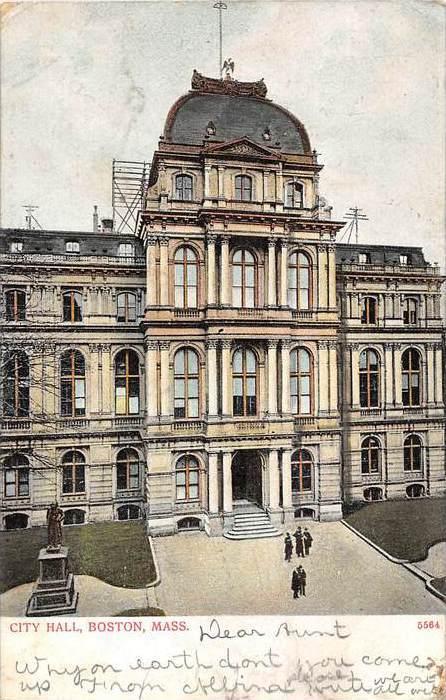 massachusetts  Boston, City Hall