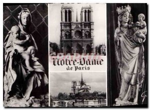 Old Postcard Notre Dame de Paris