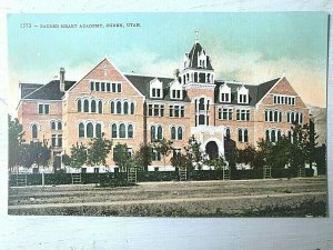 Vintage Postcard 1907-1915 Sacred Heart Academy Ogden Utah